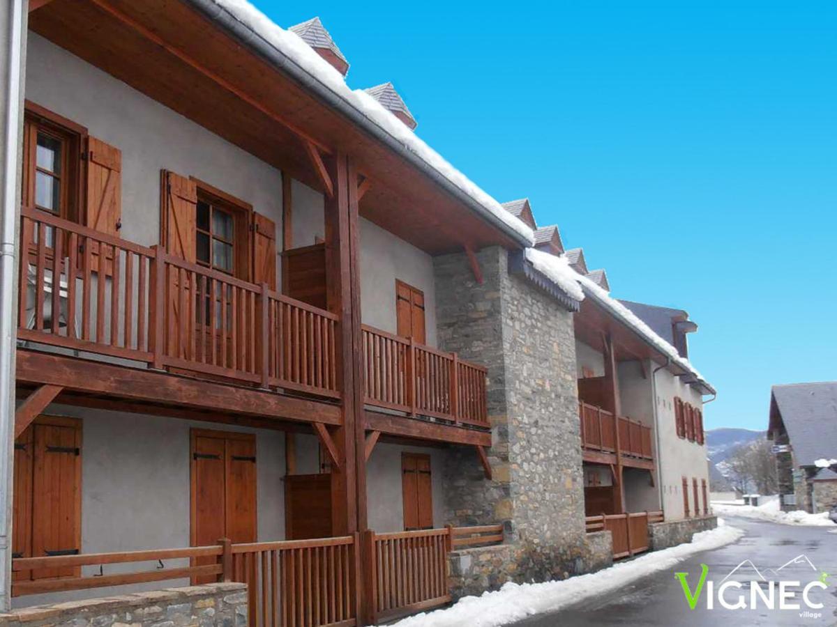 Appartement 3 Pieces 8 Pers Avec Terrasse Et Piscine En Ete, Pres De Saint-Lary-Soulan - Fr-1-504-57 Vignec 외부 사진